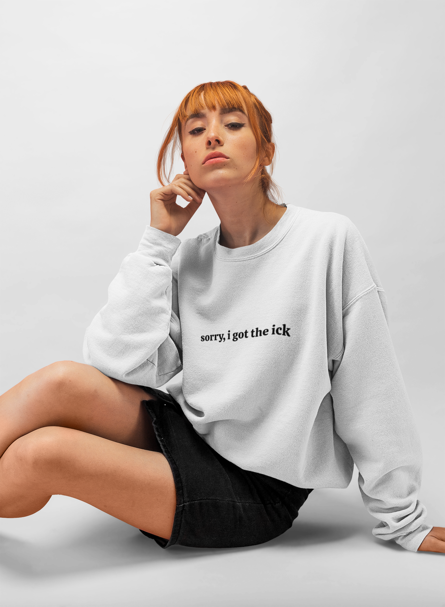Sorry, I Got the Ick - Crewneck Sweatshirt